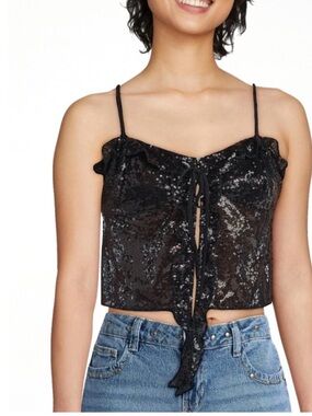 NWT small sequin crop top 1110